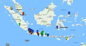 Peta Lokasi (Google Map) Kuliah Pegawai Nomor